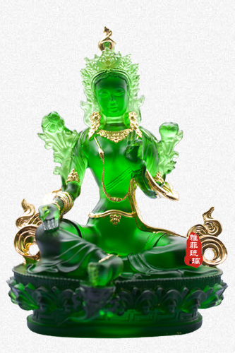 绿度母-鎏金款