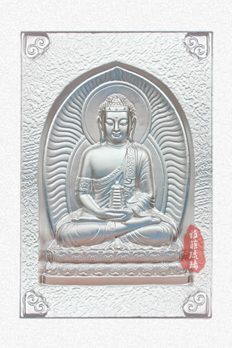 药师佛内浮雕砖