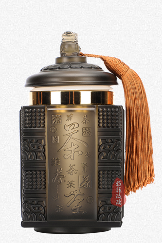 福禄茶叶罐(黑色款)