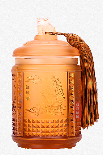 事事如意茶叶罐