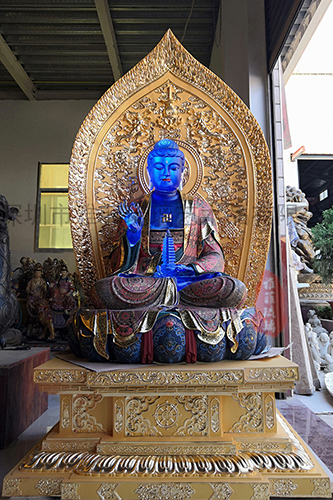 厦门同安梵天禅寺定制 · 药师大佛